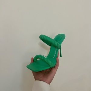 Alexander Wang Julie Logo Sandals